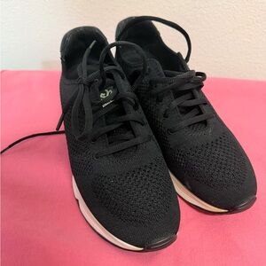 Ash Black Knit Lace-Up Women's Sneakers 39